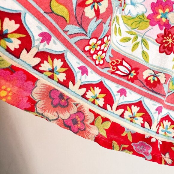 Jones Wear Jeans Floral Paisley Print Mini Skirt - Picture 6 of 7